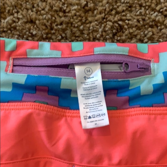 Pink ivivva speed shorts - Picture 3 of 3